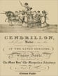 Cendrillon piano sheet music cover